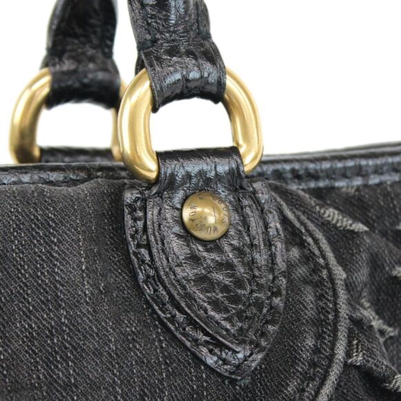 Louis Vuitton Monogram Denim Black Neocabby 2way Tote Bag - Picture 6 of 6